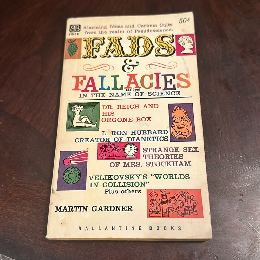Fads and Fallacies Book Vtg. Paperback